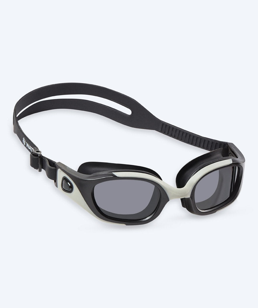 Watery training swimming goggles - Clyde Active - Grey (Smoke lens)