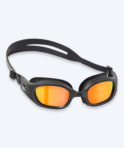 Watery training diving goggles - Clyde Mirror - Black/gold