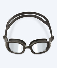 Watery exercise diving goggles - Clyde Mirror - Black/silver