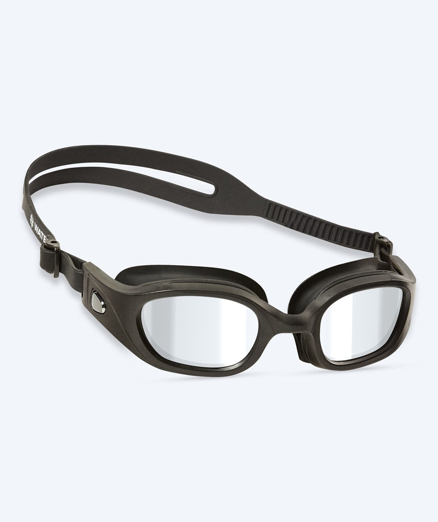 Watery training diving goggles - Clyde Mirror - Black/silver