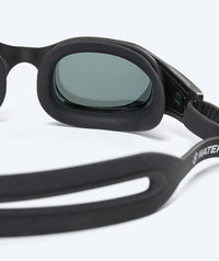 Watery exercise diving goggles - Clyde Mirror - Black/silver