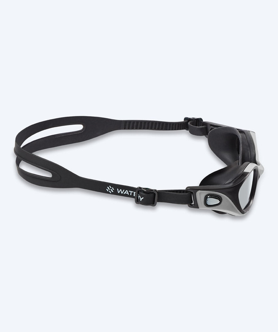 Watery exercise diving goggles - Clyde Mirror - Grey/silver
