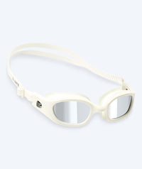 Watery training diving goggles - Clyde Mirror - White/silver