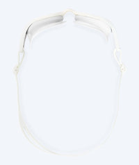 Watery exercise diving goggles - Clyde Mirror - White/silver