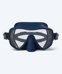 Watery diving mask for adults (from 15 years) - Coast - Dark blue