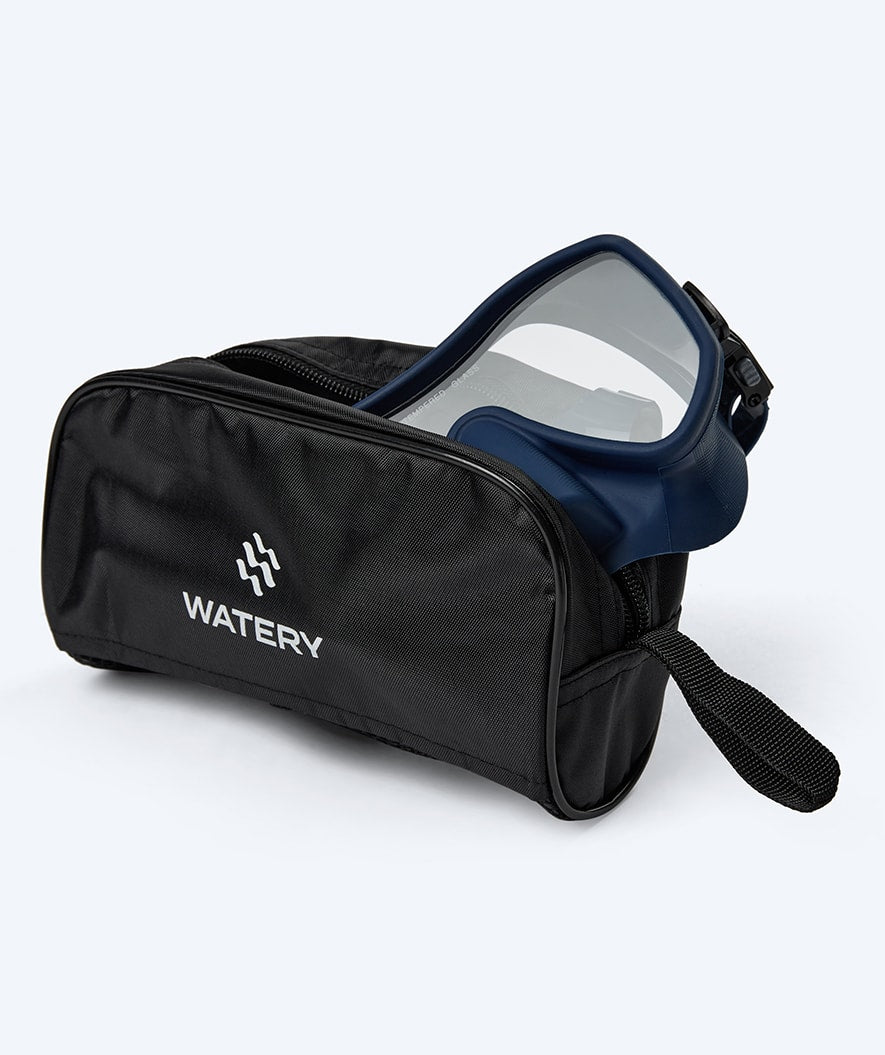 Watery diving mask for adults (from 15 years) - Coast - Dark blue