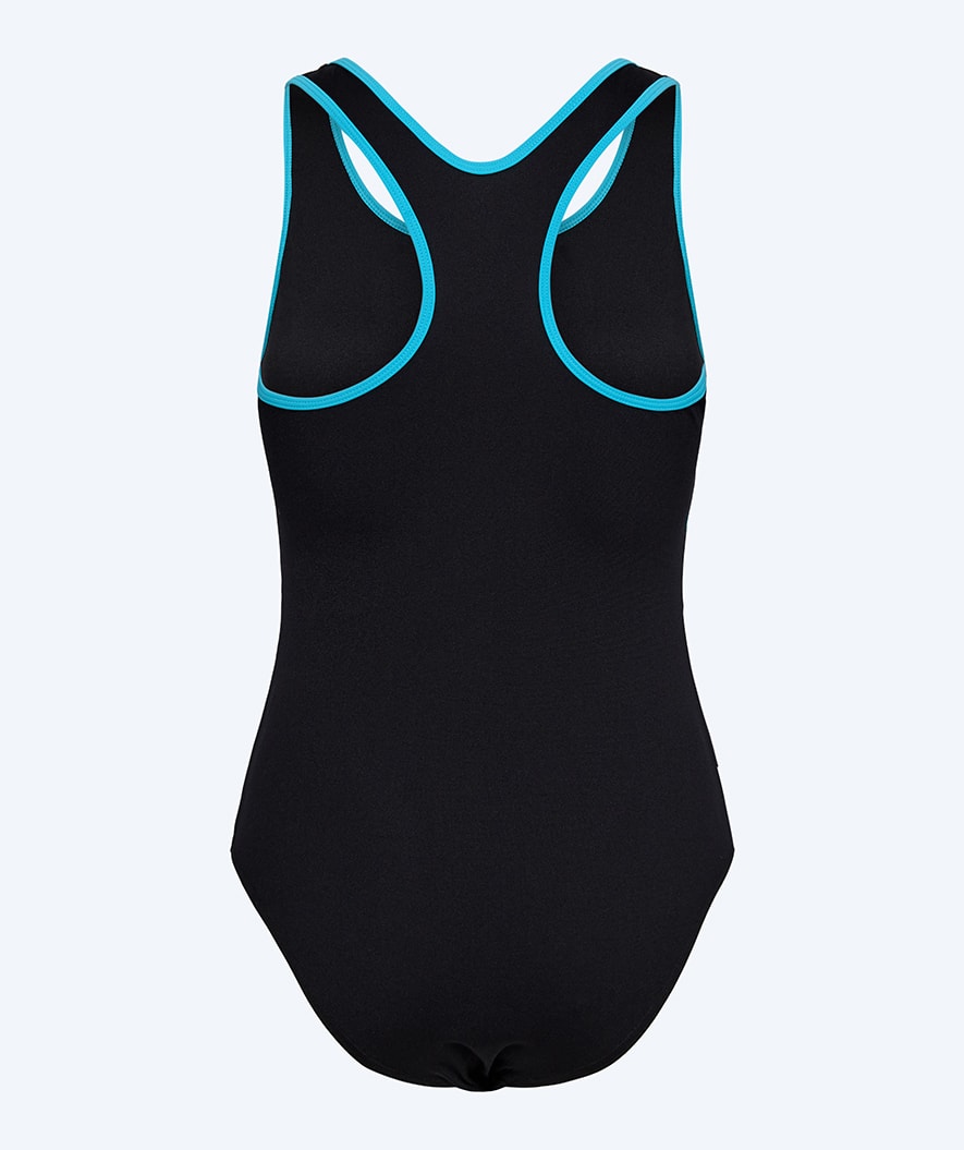 Watery swimsuit for women - Conway - Black/light Blue