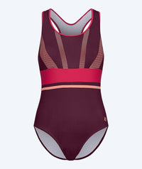 Watery swimsuit for women - Conway - Purple/pink