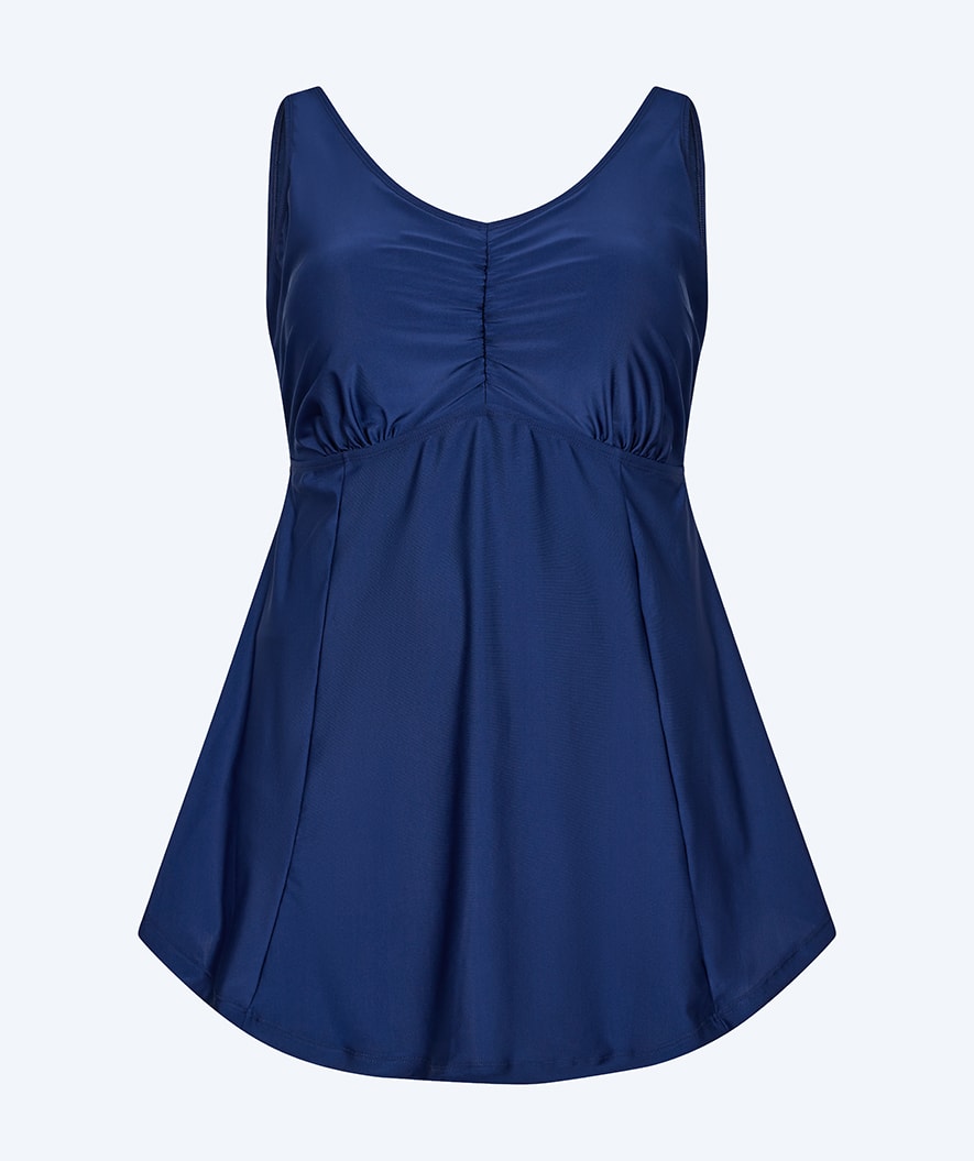 Watery swimsuit with skirt for women - Dayla - Dark blue