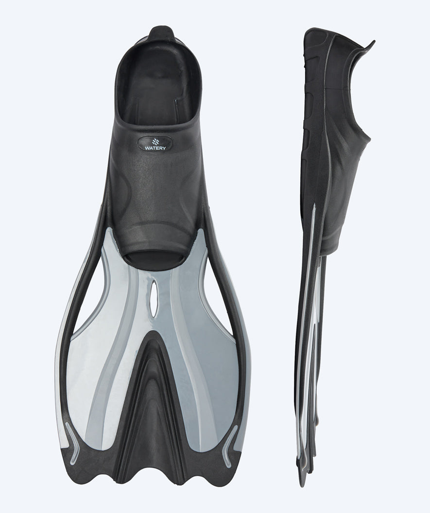 Watery snorkel set for adults - Delphina/Hudson - Yellow