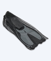 Watery diving fins - Delphina - Black/grey