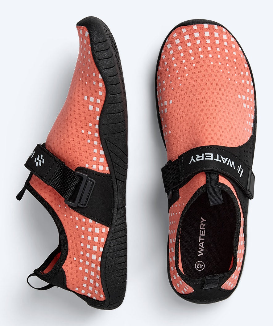 Watery water shoes for adults - Devera - Coral