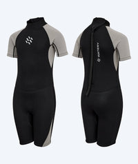 Watery wetsuit for kids - Short Sleeve Duncan (3mm) - Black