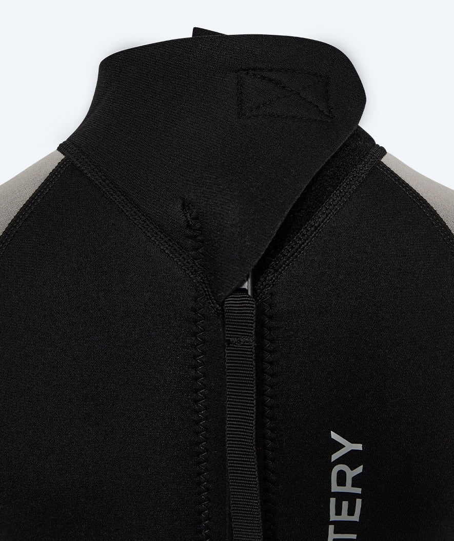 Watery wetsuit for kids - Short Sleeve Duncan (3mm) - Black