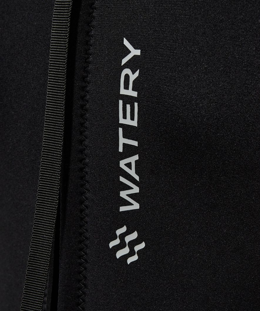 Watery wetsuit for kids - Short Sleeve Duncan (3mm) - Black