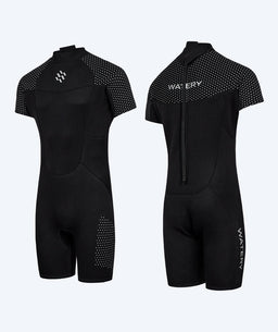 Watery wetsuit for men - Short Sleeve Duncan (3mm) - Black