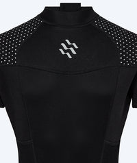 Watery wetsuit for men - Short Sleeve Duncan (3mm) - Black
