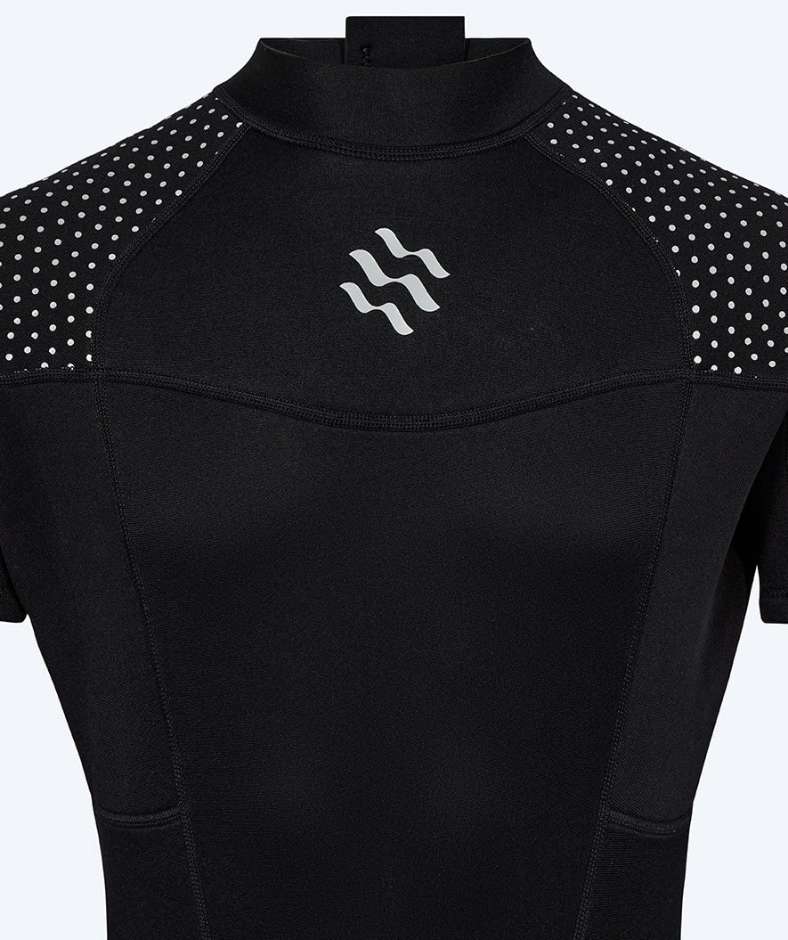 Watery wetsuit for men - Short Sleeve Duncan (3mm) - Black