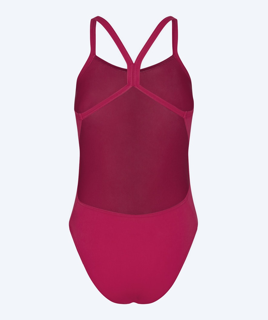 Watery swimsuit for women - Eco Freestyler - Dusty Red