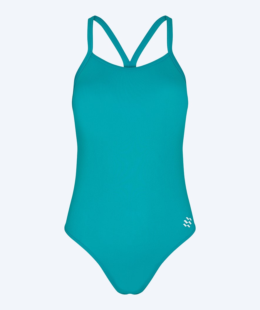 Watery swimsuit for women - Eco Freestyler - Feather Blue