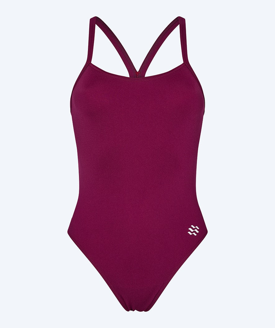 Watery swimsuit for women - Eco Freestyler - Ruby Red
