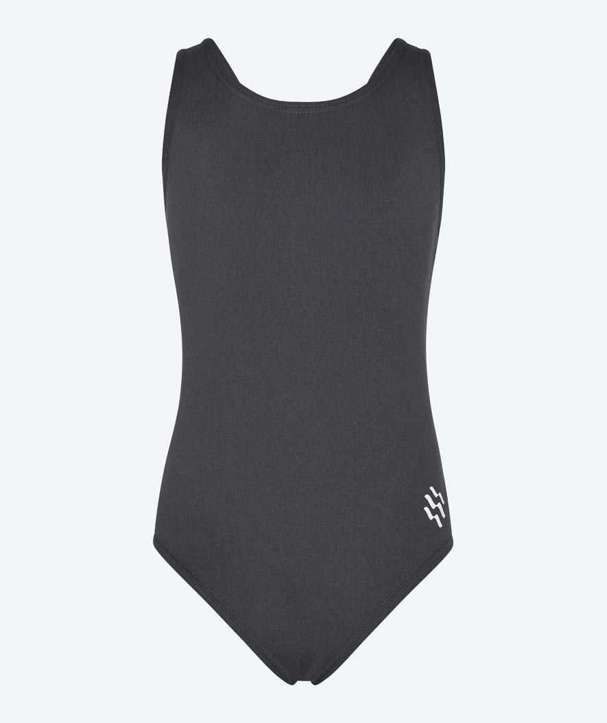 Watery swimsuit for girls - Eco Poolparty - Bone Grey