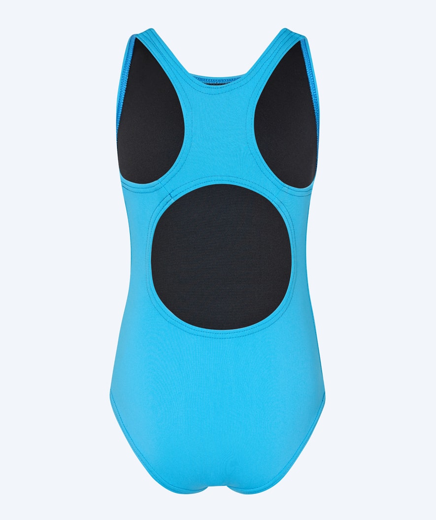 Watery swimsuit for girls - Eco Poolparty - Electric Blue