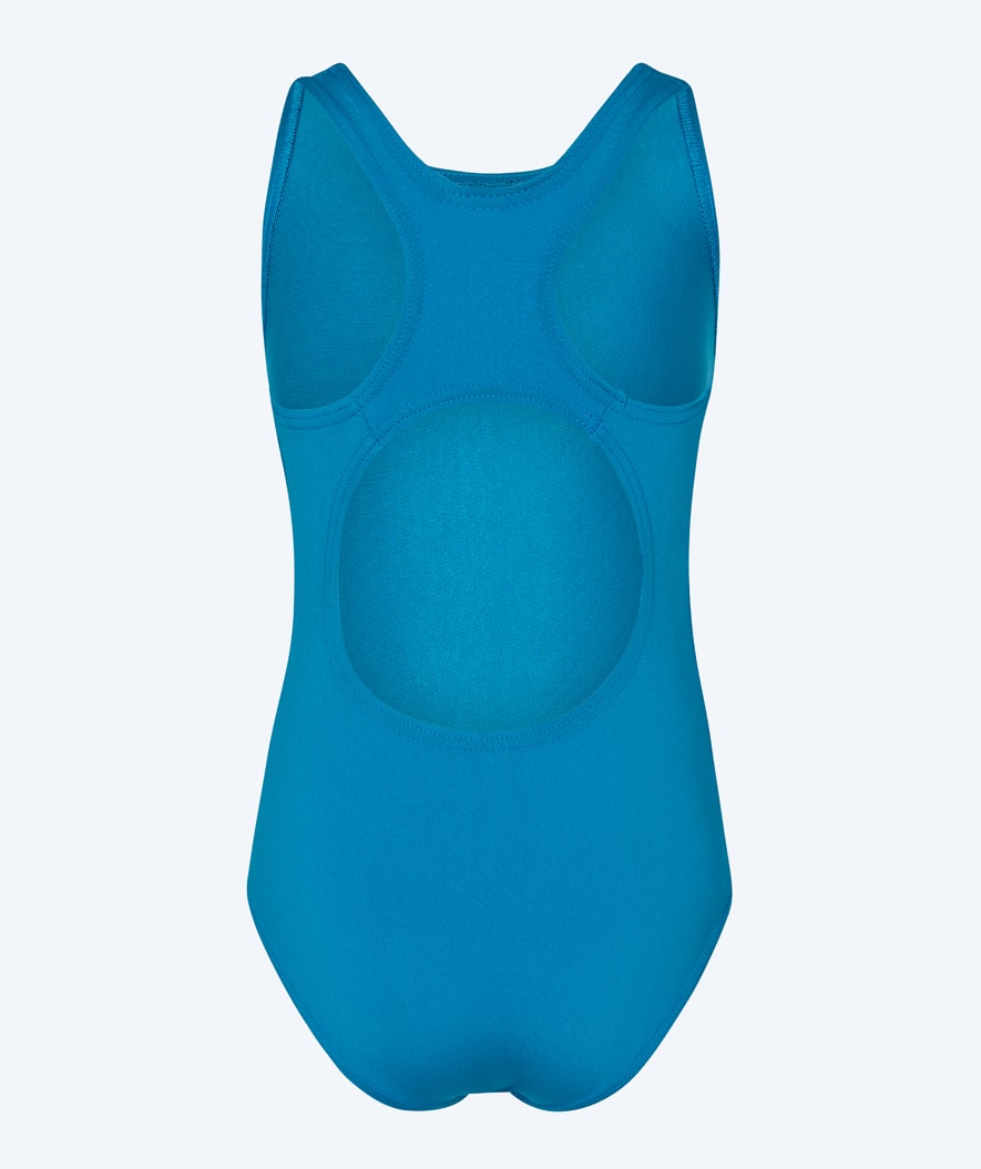 Watery swimsuit for girls - Eco Poolparty - Nordic Blue
