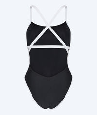Watery swimsuit for women - Eco Sunkissed Solid - Black