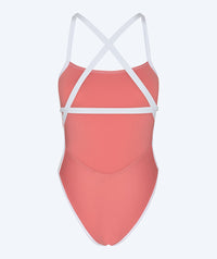 Watery swimsuit for women - Eco Sunkissed Solid - Cavalry Red