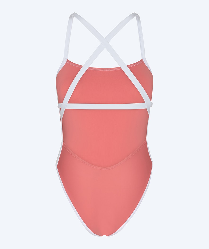 Watery swimsuit for women - Eco Sunkissed Solid - Cavalry Red