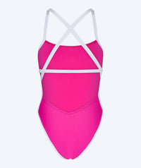 Watery swimsuit for women - Eco Sunkissed Solid - Cherry Pink
