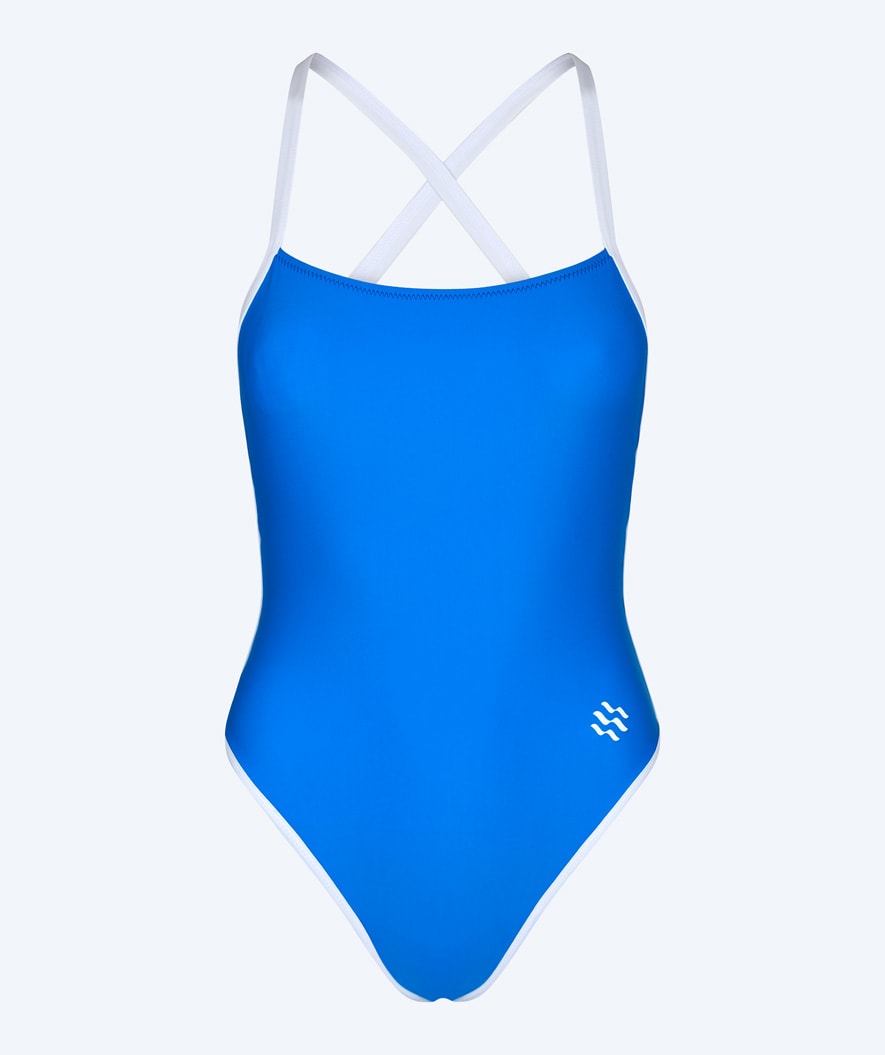 Watery swimsuit for women - Eco Sunkissed Solid - Desert Blue