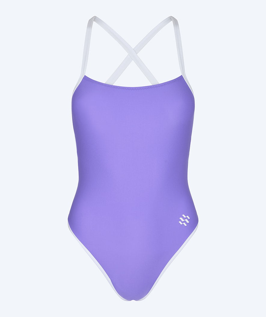 Watery swimsuit for women - Eco Sunkissed Solid - Purple