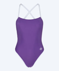 Watery swimsuit for women - Eco Sunkissed Solid - Ruby Purple