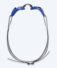 Watery Elite swimming goggles - Poseidon Mirror - Blue/silver