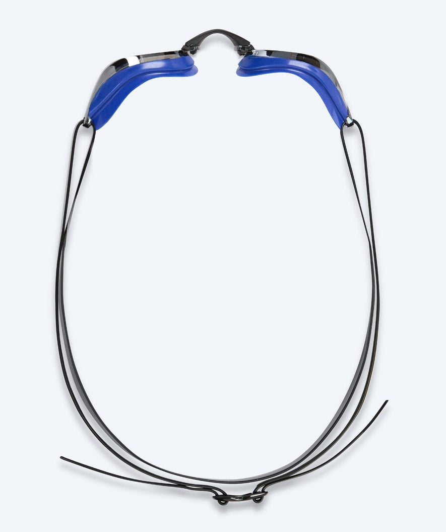 Watery Elite swimming goggles - Poseidon Mirror - Blue/silver