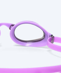 Watery Elite swim goggles - Poseidon Mirror - Purple/silver