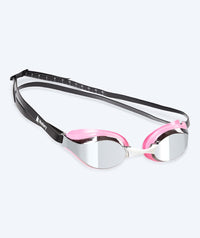 Watery Elite swimming goggles - Poseidon Mirror - Pink/silver