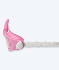 Watery training swimming goggles for kids - Evian - Pink/pink