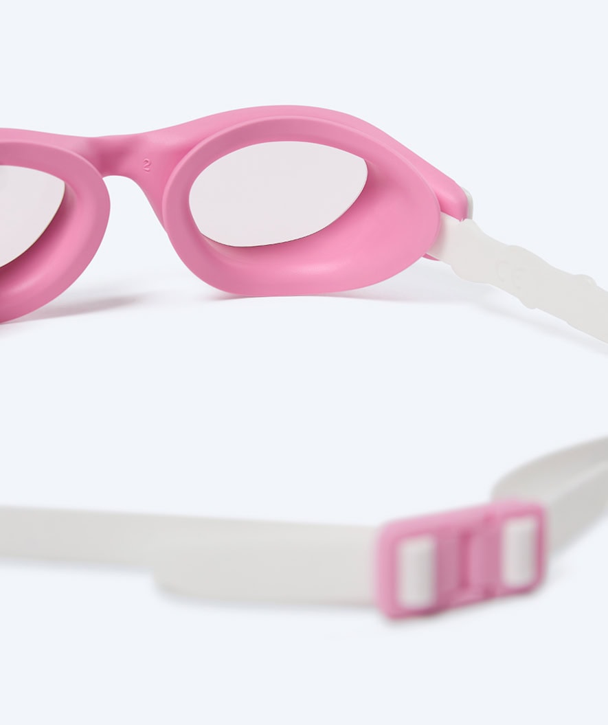 Watery training swimming goggles for kids - Evian - Pink/pink