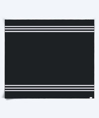 Watery microfiber towel (180 x 200 cm) - Eco Nebraska Family - Black