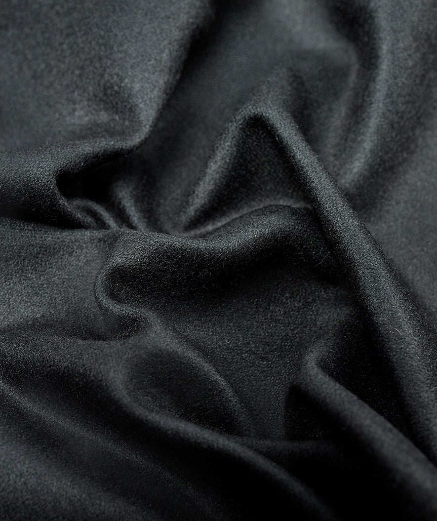 Watery microfiber towel (180 x 200 cm) - Eco Nebraska Family - Black