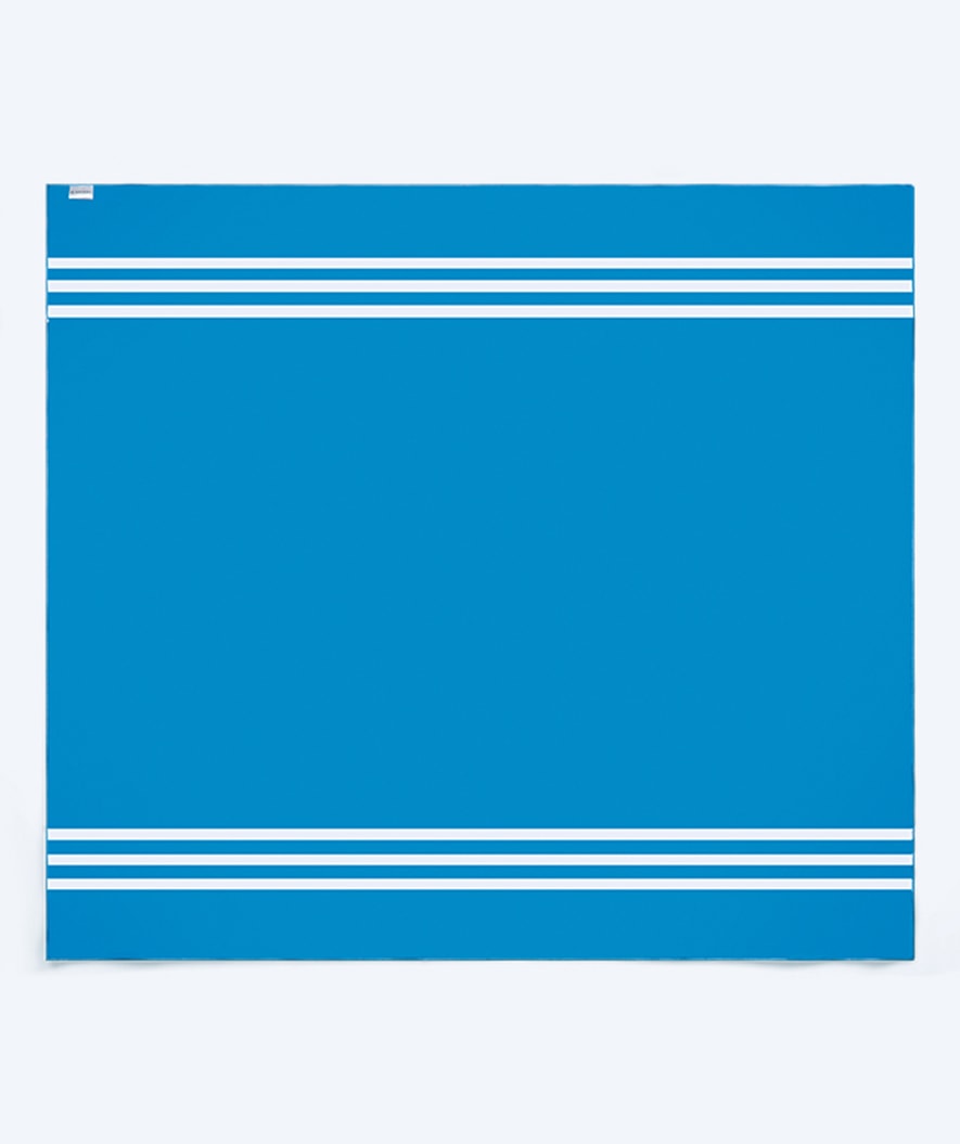 Watery microfiber towel (180 x 200 cm) - Eco Nebraska Family - Blue
