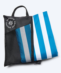 Watery microfiber towel (180 x 200 cm) - Eco Nebraska Family - Blue