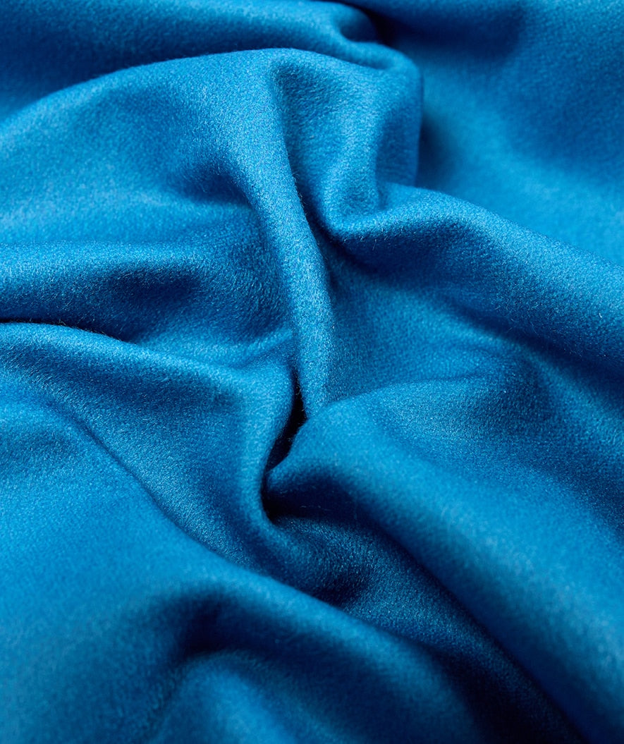 Watery microfiber towel (180 x 200 cm) - Eco Nebraska Family - Blue