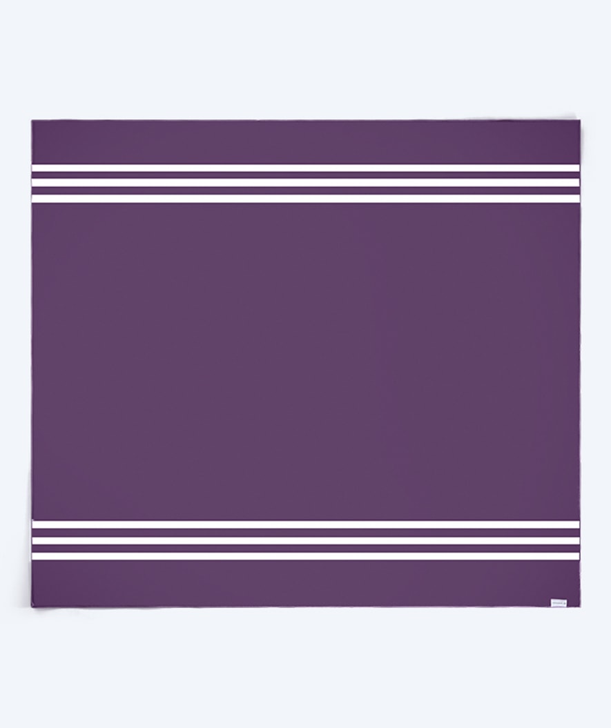 Watery microfiber towel (180 x 200 cm) - Eco Nebraska Family - Purple