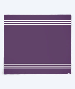 Watery microfiber towel (180 x 200 cm) - Eco Nebraska Family - Purple