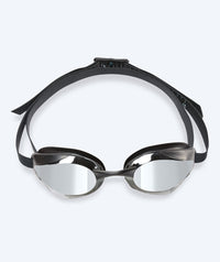 Watery Elite swimming goggles - Poseidon Ultra Mirror - Black/silver