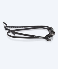 Watery Elite swimming goggles - Poseidon Ultra Mirror - Black/silver